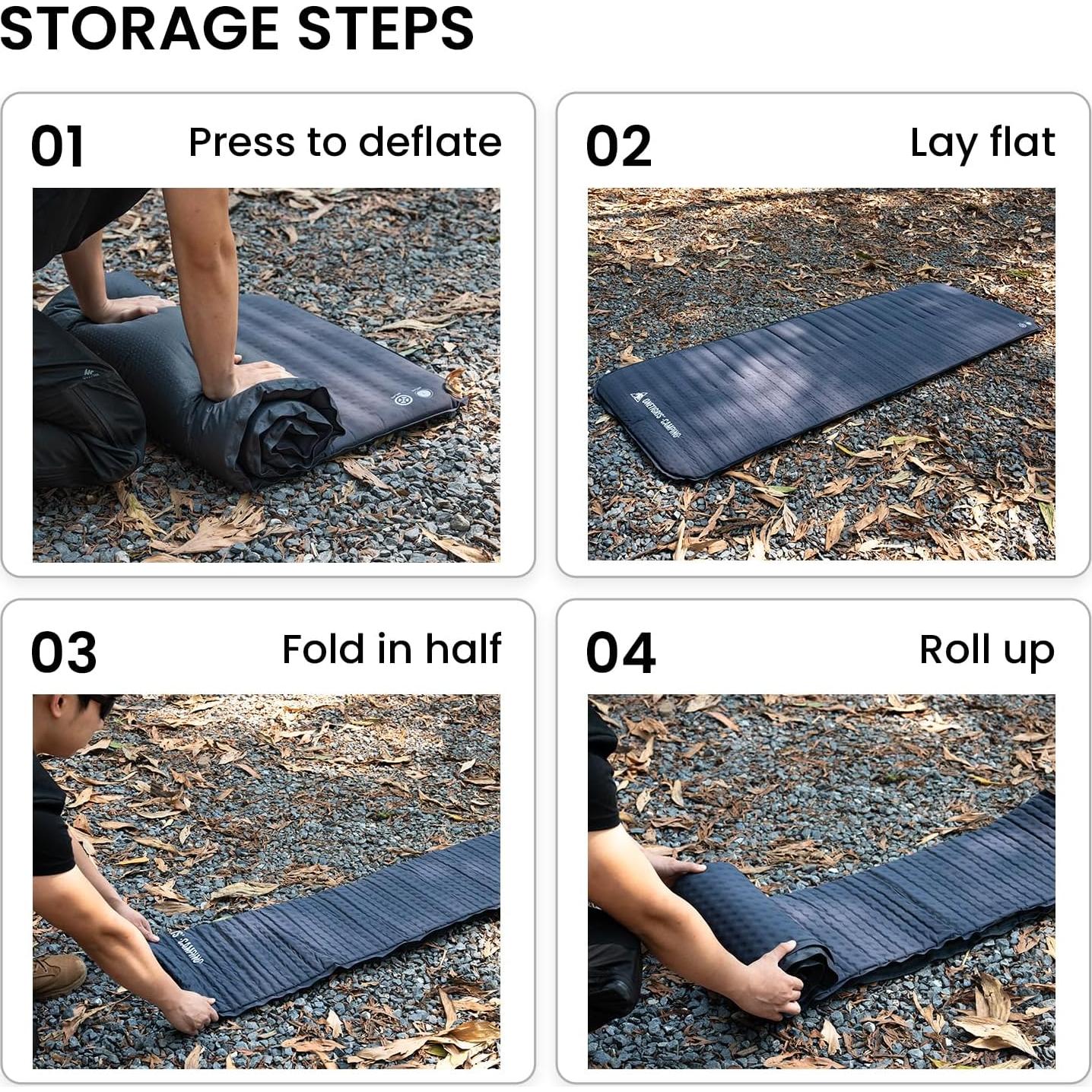 Almohadilla de Dormir Autoinflable OneTigris LIGHTDREAM 181x64cm
