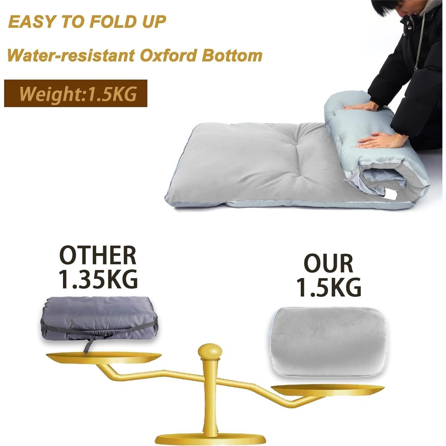 Almohadilla de Camping Gehannah 190x74cm Suave y Liviana