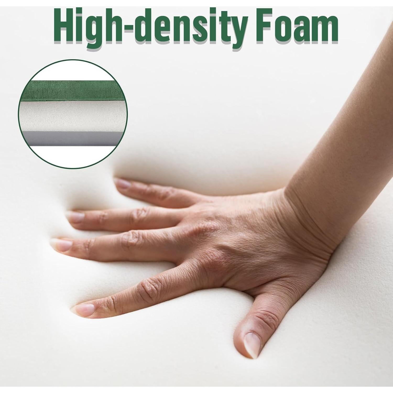 Night Cat Self-Inflating Sleeping Pad: Camping Mattress Single Memory Foam for Hiking - Comfortable Camping Mat Air for Outdoor