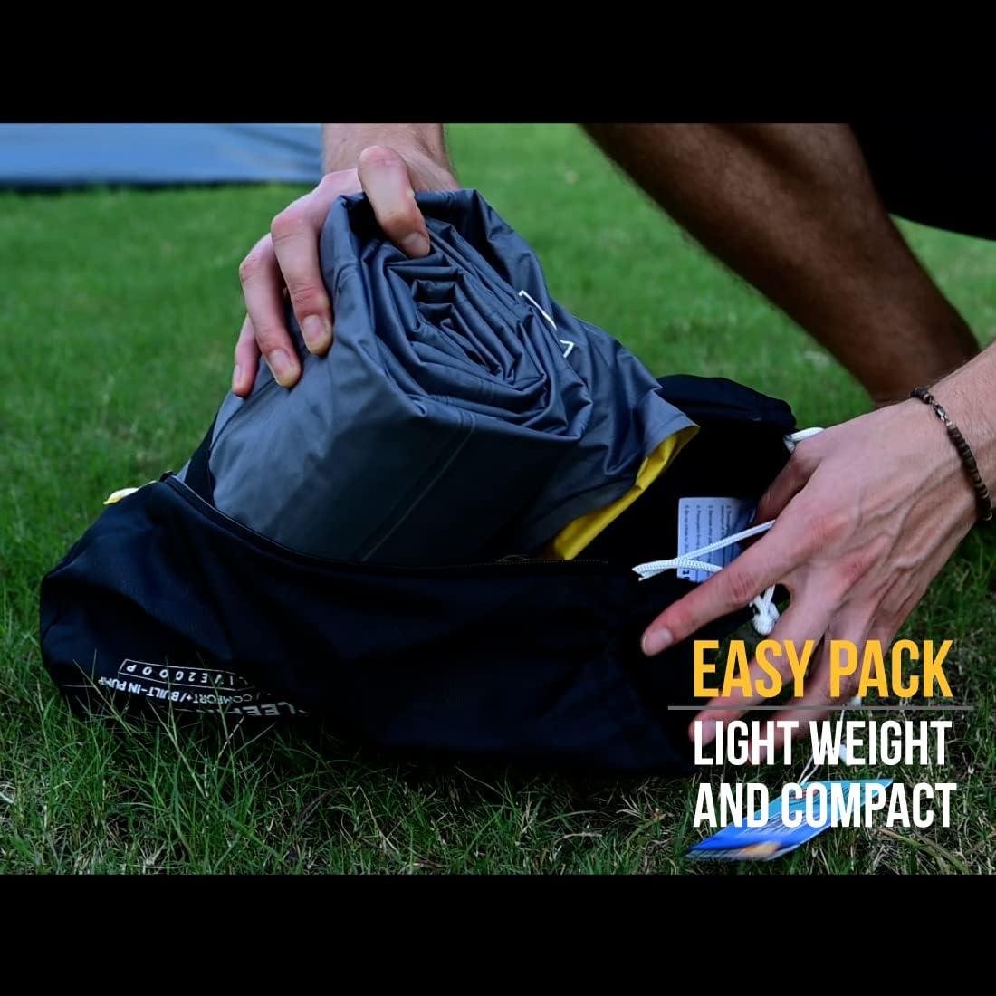 Almohadilla Inflable ZOOOBELIVES Airlive2000P 10.16cm Camping