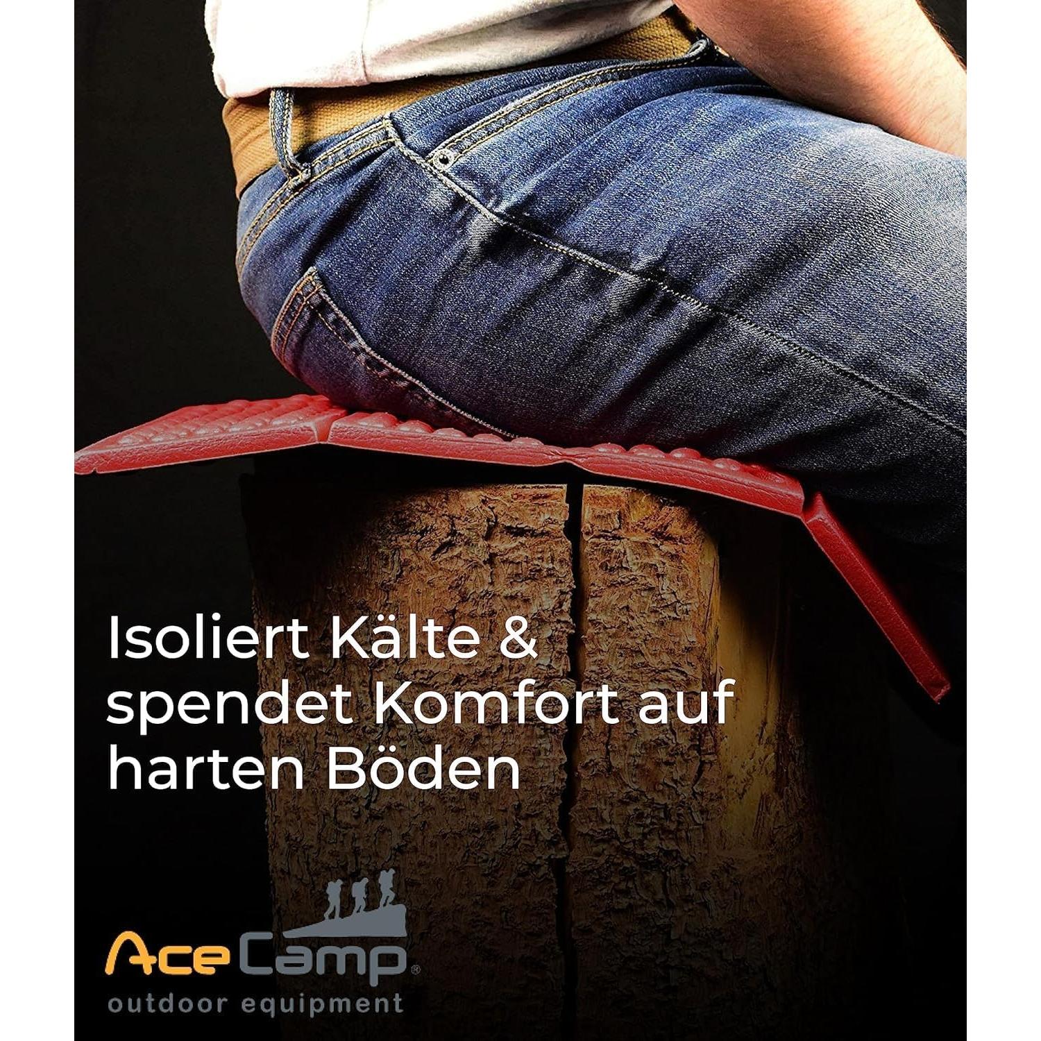 Almohadilla Plegable Portátil GANPUB Naranja Impermeable 29x10cm