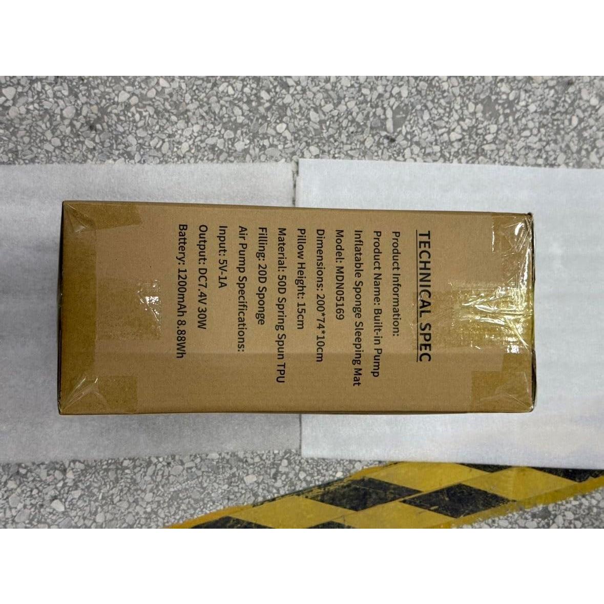 Colchoneta Autoinflable Origem 10CM con Bomba - Verde