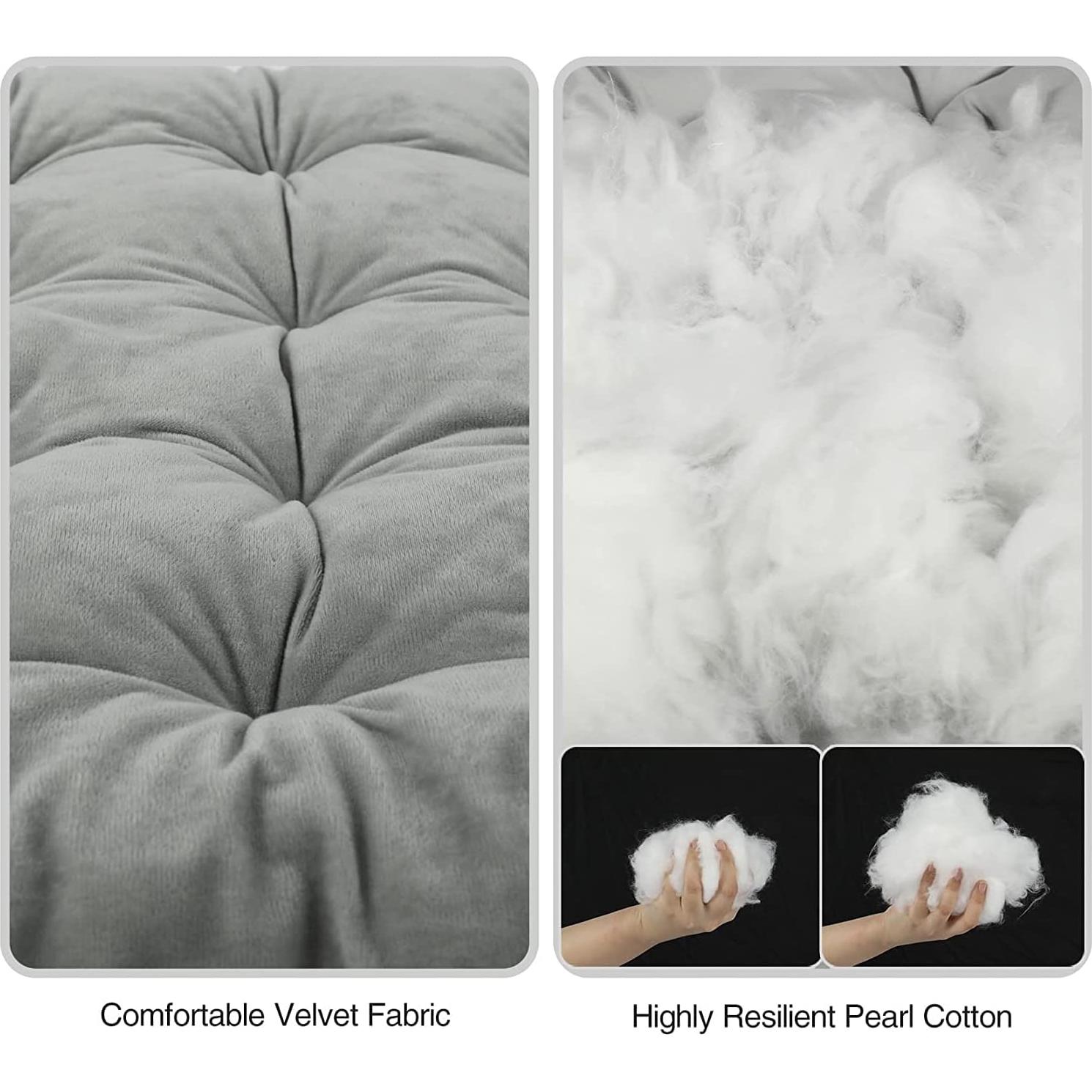 Almohadilla de Cama Plegable REDCAMP 190.5x76.2cm Terciopelo