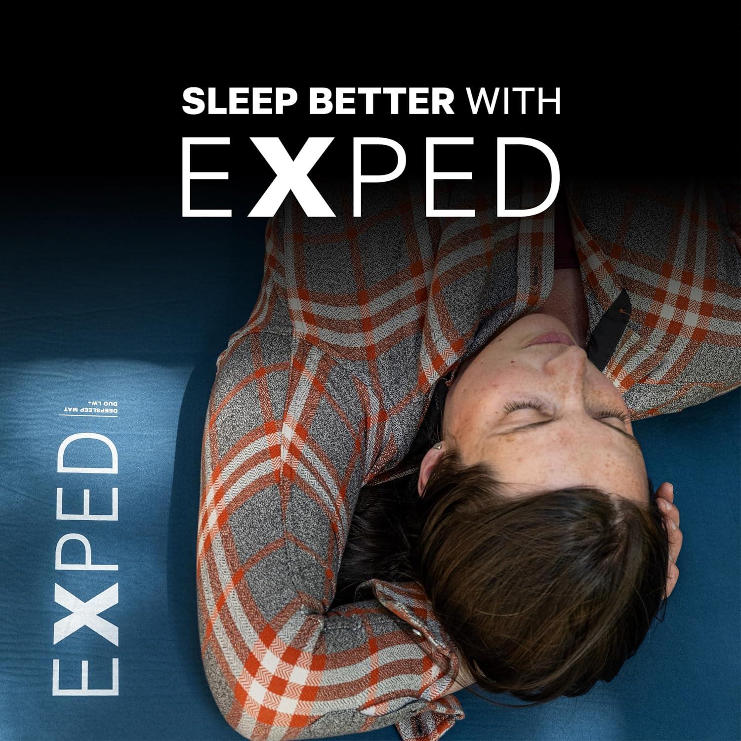 Colchón de auto inflado Exped DeepSleep Mediano 182.88x65.02cm