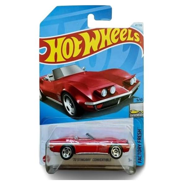 Hot Wheels Vehículo Die-Cast 1:64 '72 Stingray Rojo