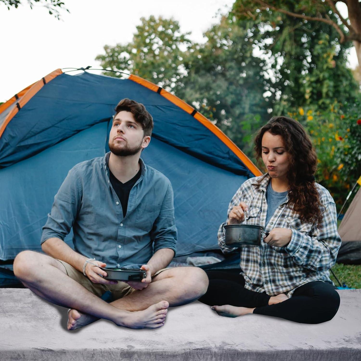 Colchón de Espuma Viscoelástica Chunlei 3 Pulgadas Impermeable