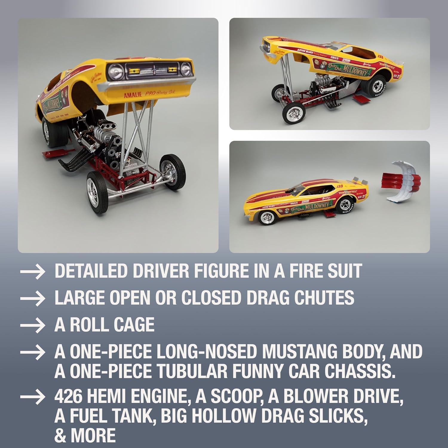 MPC - Shirley Muldowney Ford Mustang FC 1:25 110 Piezas