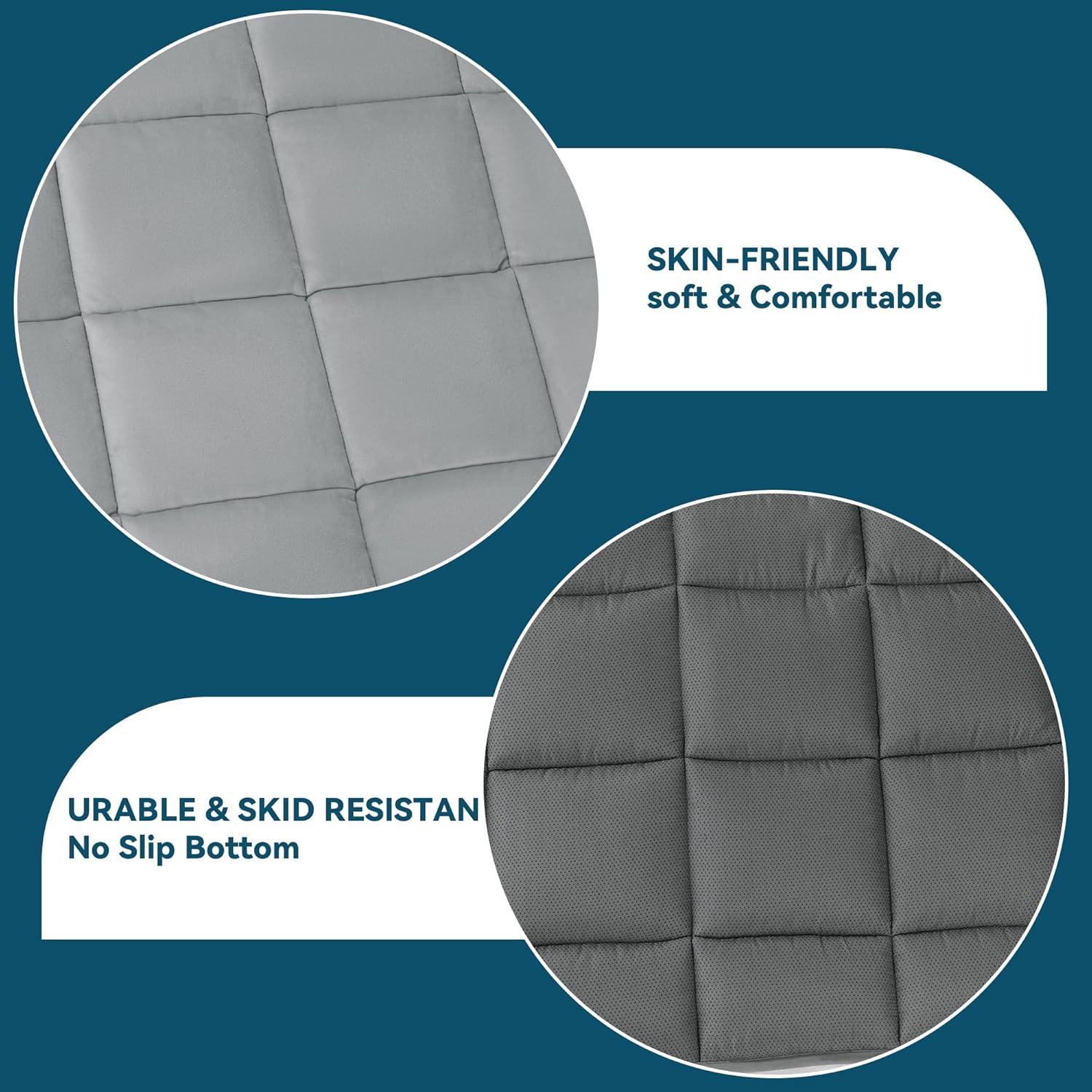 Almohadilla para Dormir HOMBYS Camping 190.5x76.2cm Gris Claro