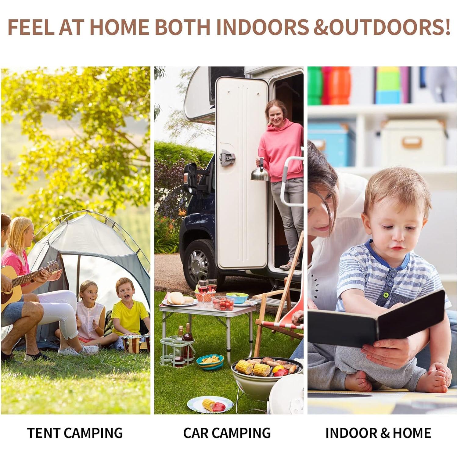 Colchón de Camping TONAHUTU 183x61 cm Espuma de Memoria