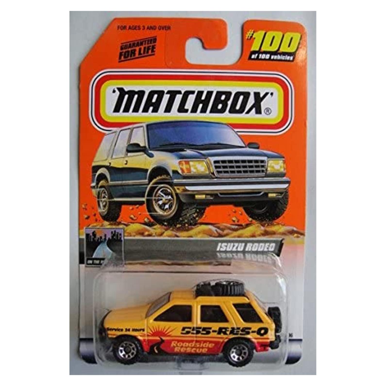 Camión de Juguete Isuzu Rodeo Matchbox 1:64 Metal