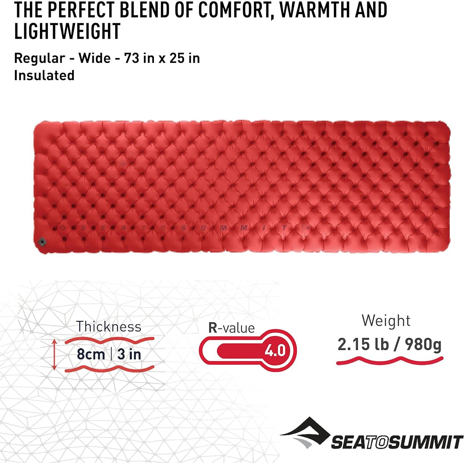 Colchón de Aire Aislado Sea to Summit Comfort Plus XT 182.9x63.5cm