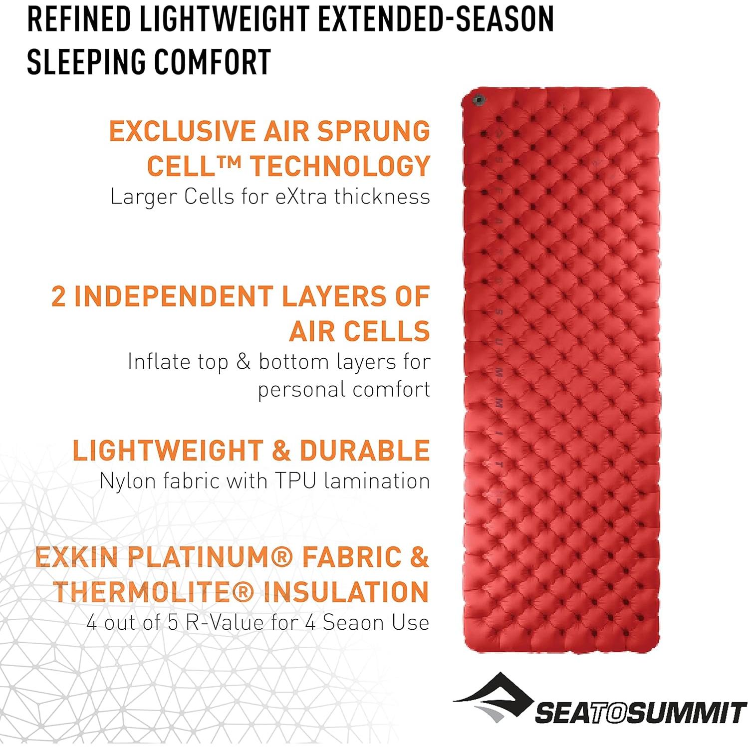 Colchón de Aire Aislado Sea to Summit Comfort Plus XT 182.9x63.5cm