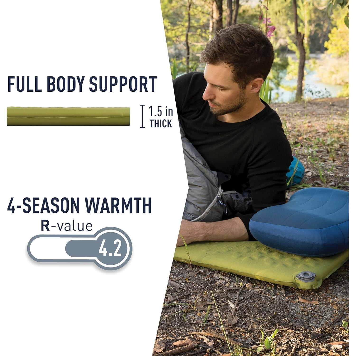 Sea to Summit Sleep System: Camp SI Mat and Aeros Premium Pillow