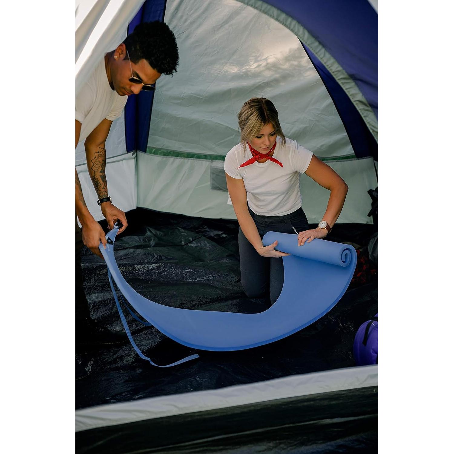Almohadilla de Camping Stansport 127x48cm Azul