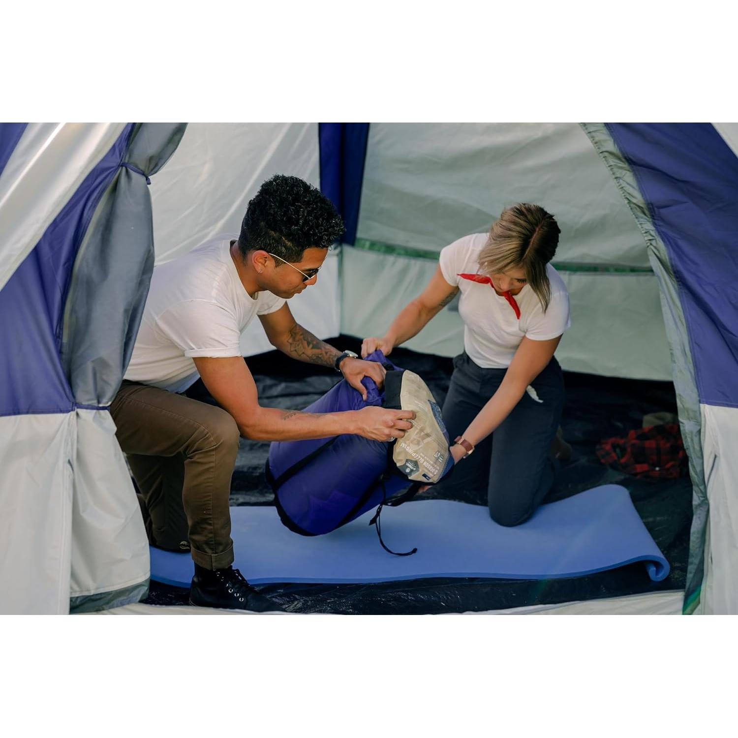 Almohadilla de Camping Stansport 127x48cm Azul