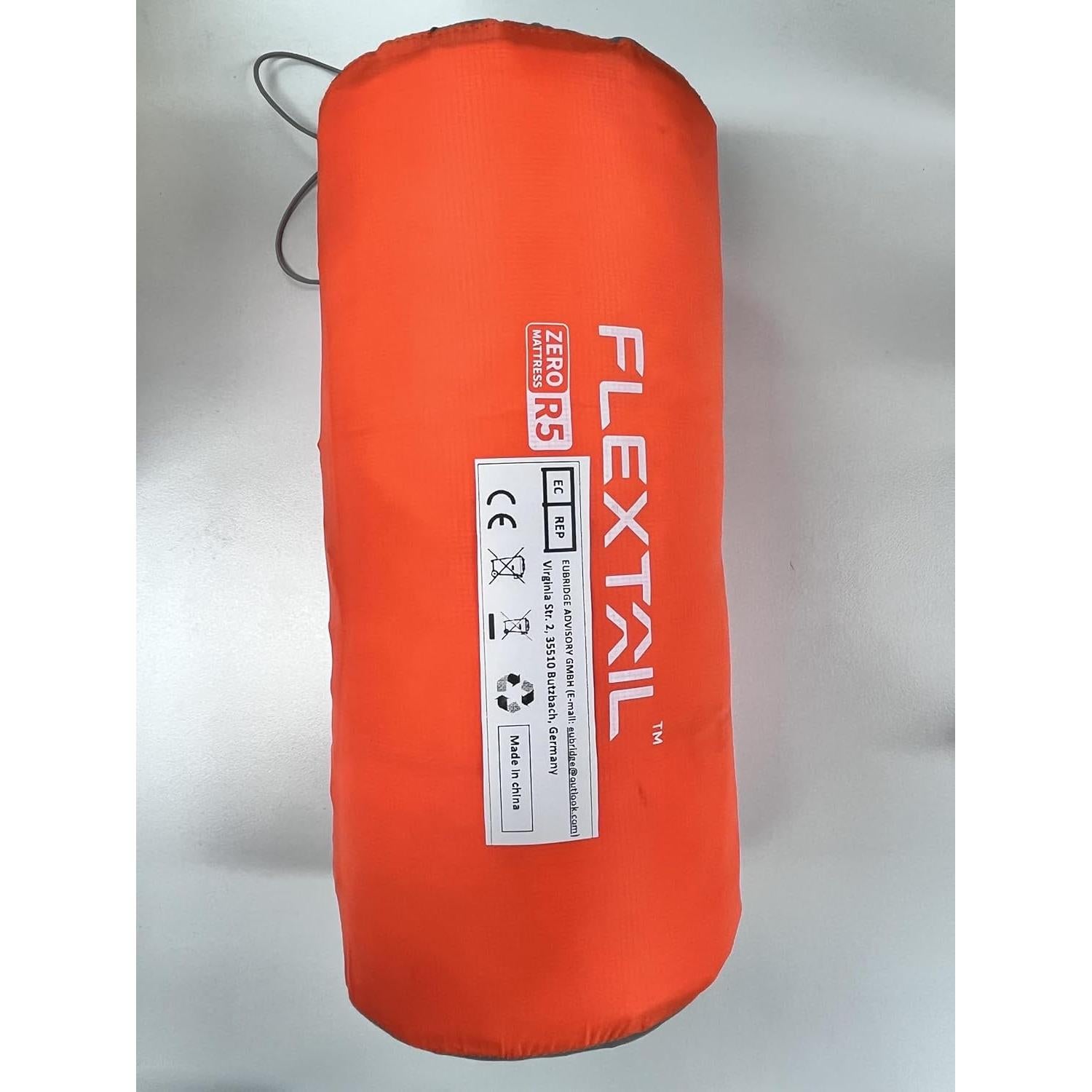 Colchón Inflable FLEXTAILGEAR 183x65x7.1 cm para Camping