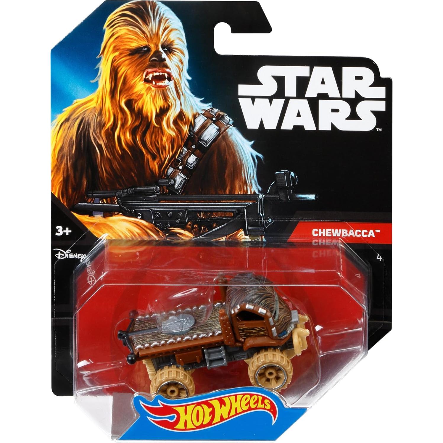 Coche Hot Wheels Star Wars Chewbacca 1:64 Coleccionable