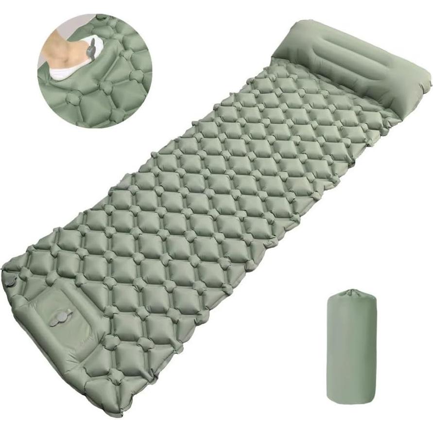 Colchón Inflable Monaker B5101 - Camping Individual 190x60cm