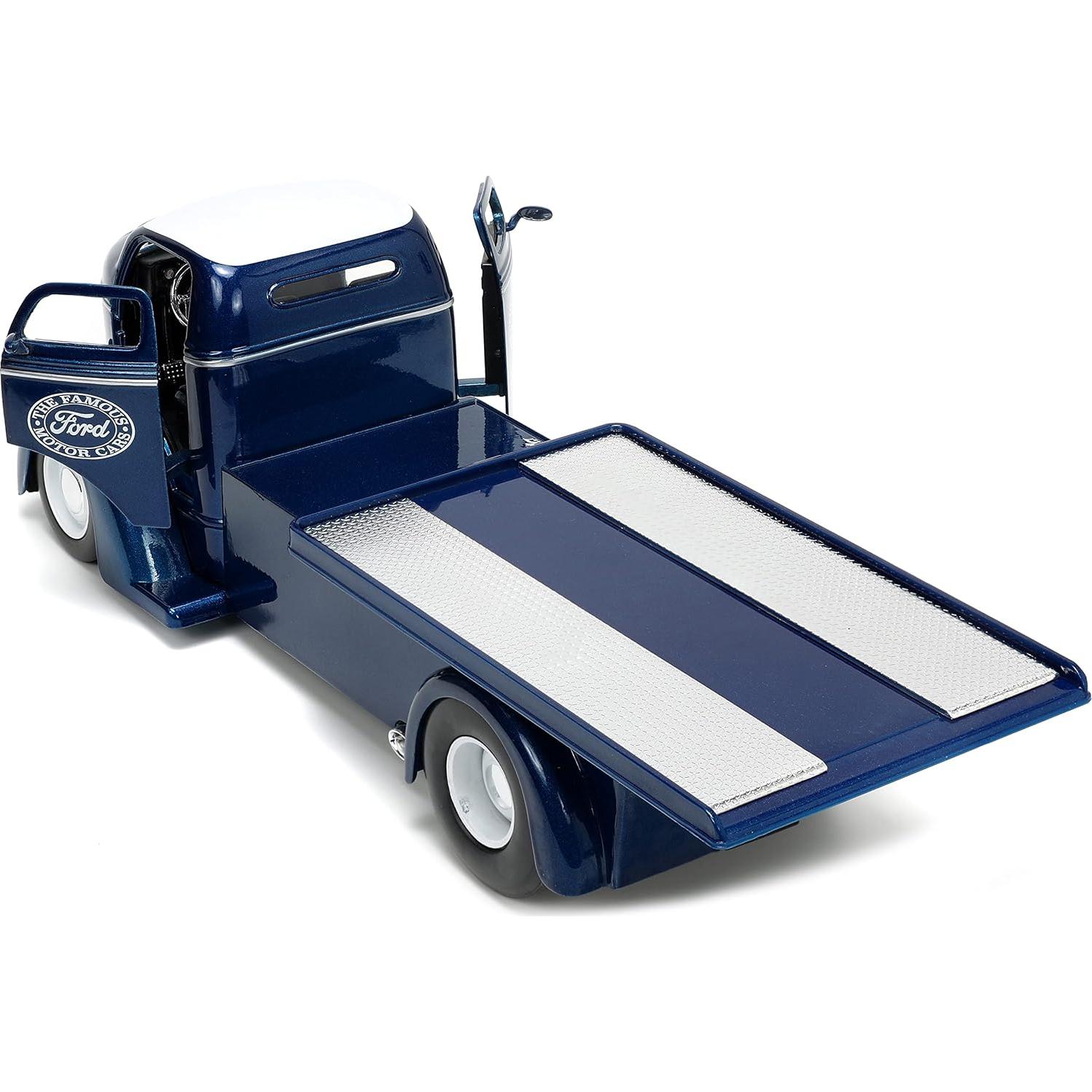 Camión Die-cast Jada Toys 1947 Ford COE Azul 22.86 cm