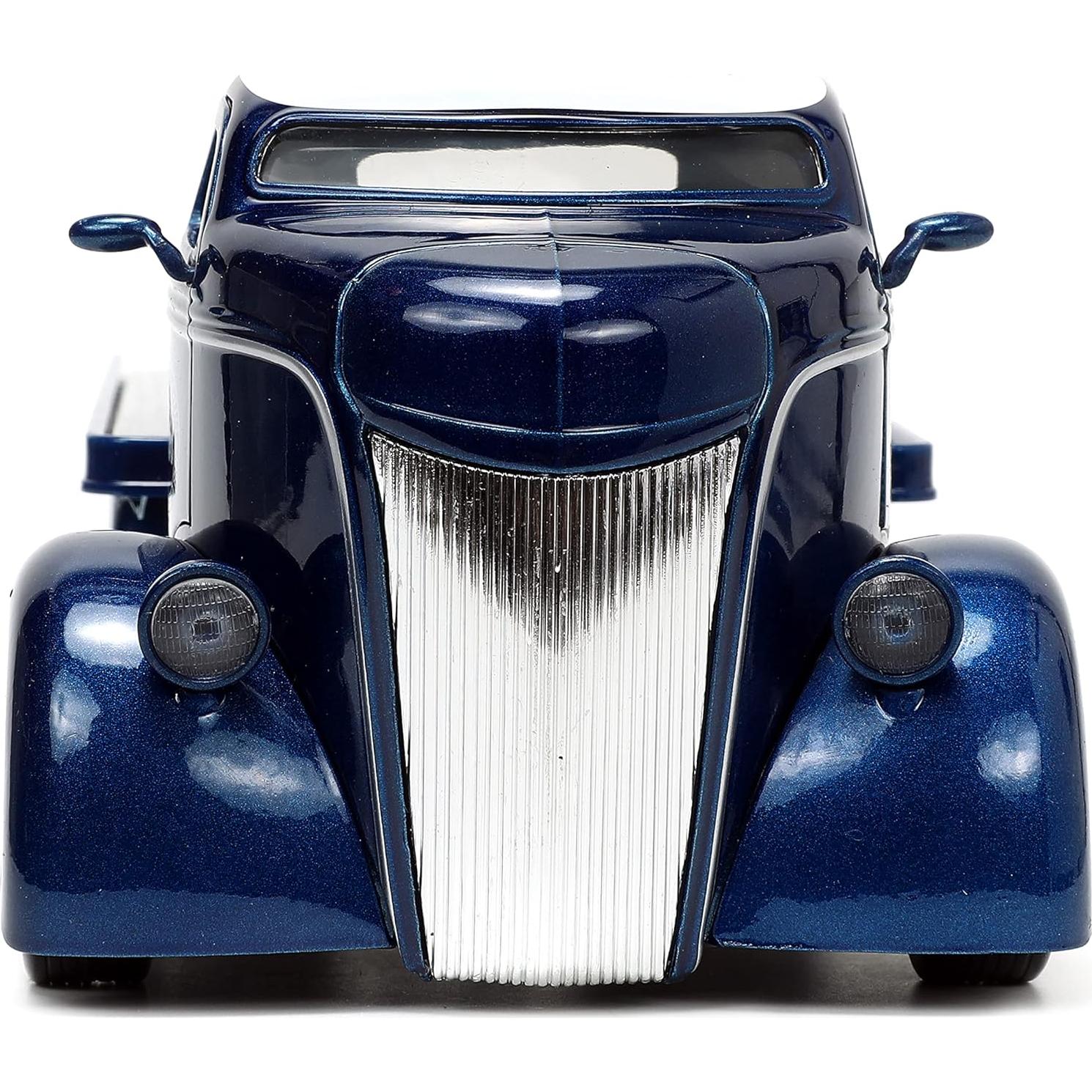 Camión Die-cast Jada Toys 1947 Ford COE Azul 22.86 cm