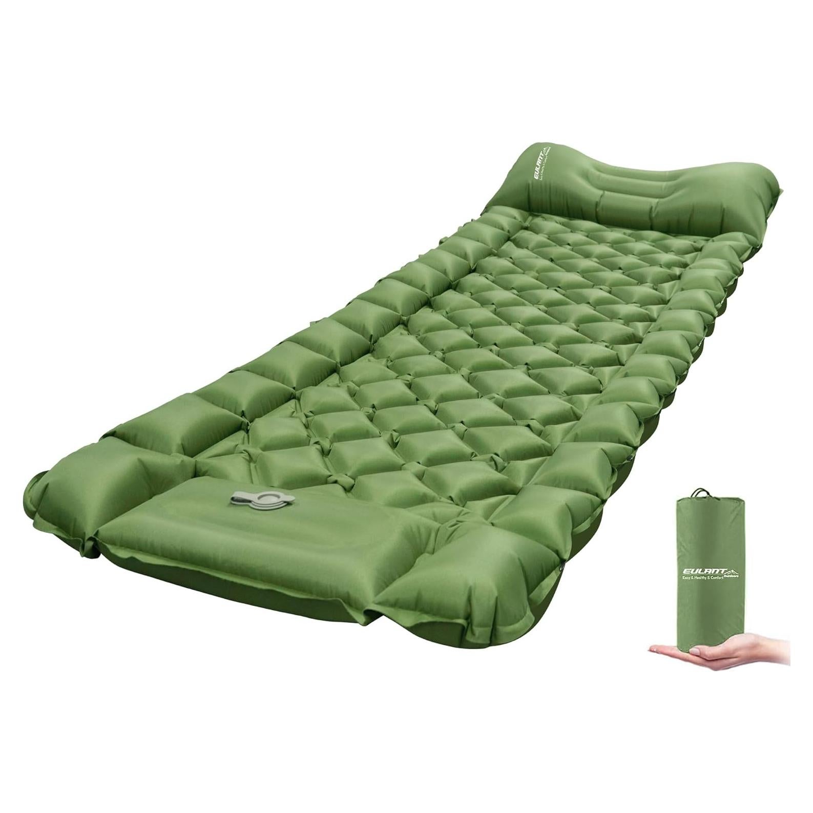 Colchoneta Individual EULANT Autoinflable para Camping 150kg