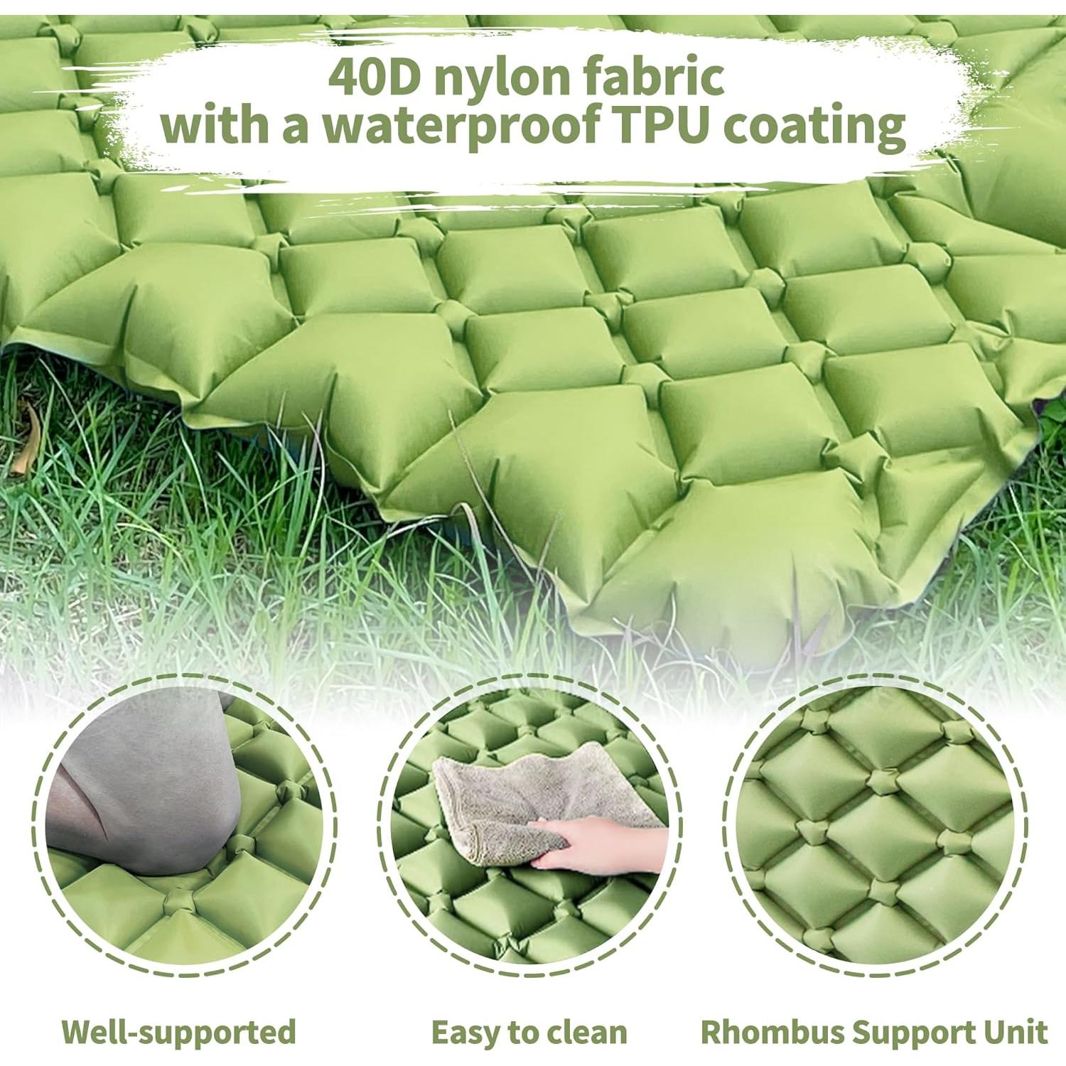 Colchoneta Individual EULANT Autoinflable para Camping 150kg