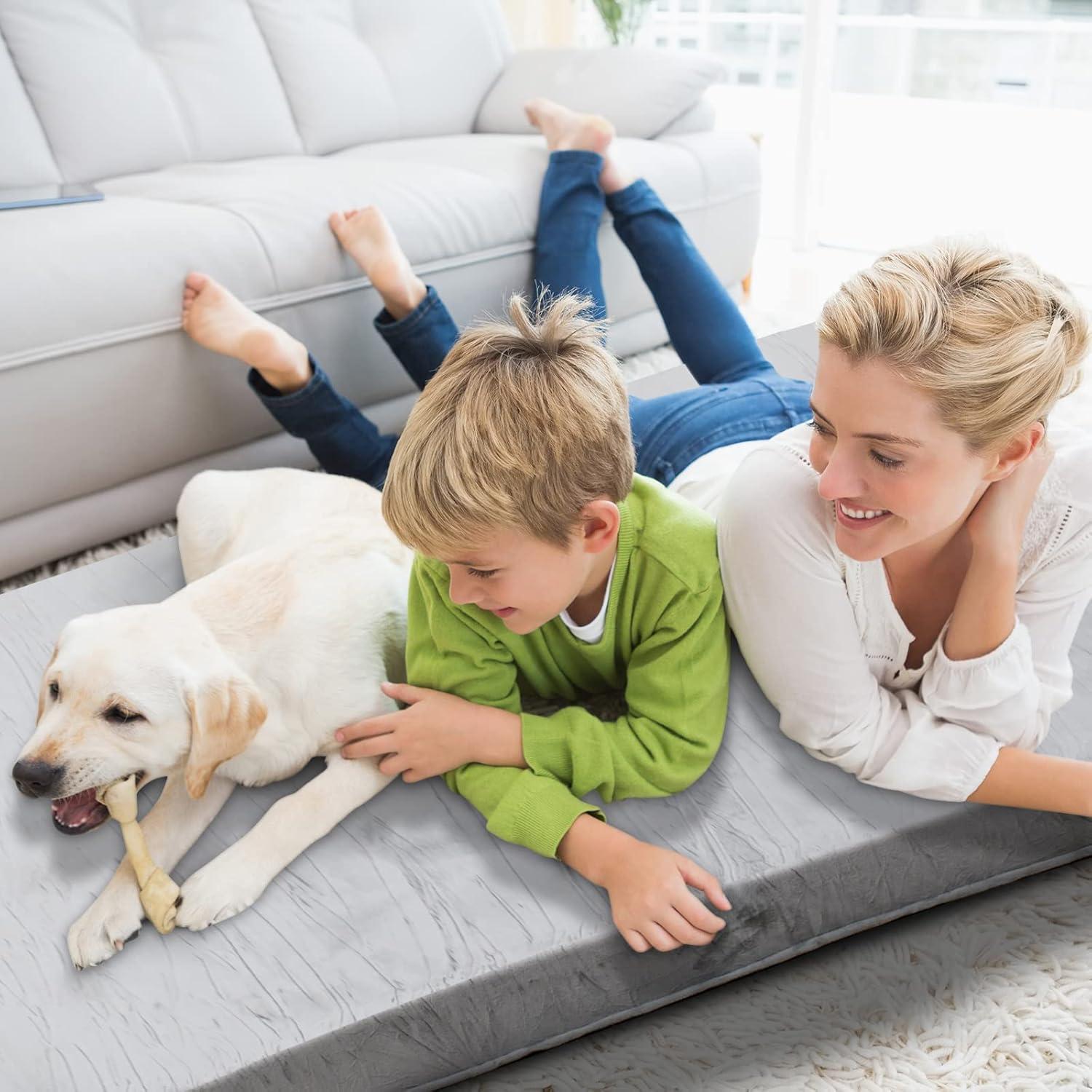 Funda de Colchón de Espuma de Memoria KingChii 191x76 cm