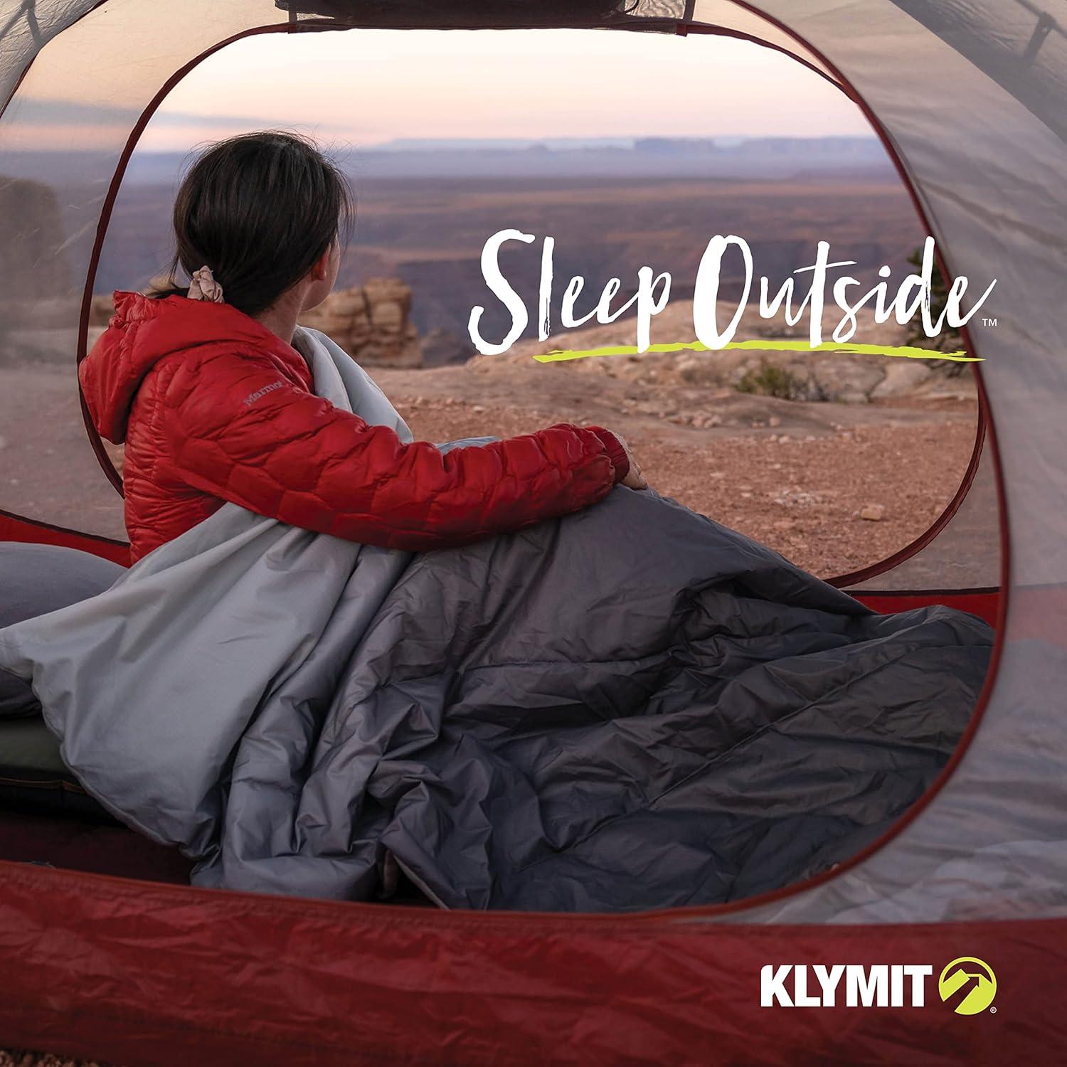 Manta de Camping Klymit Horizon Overland 147x203 cm Gris