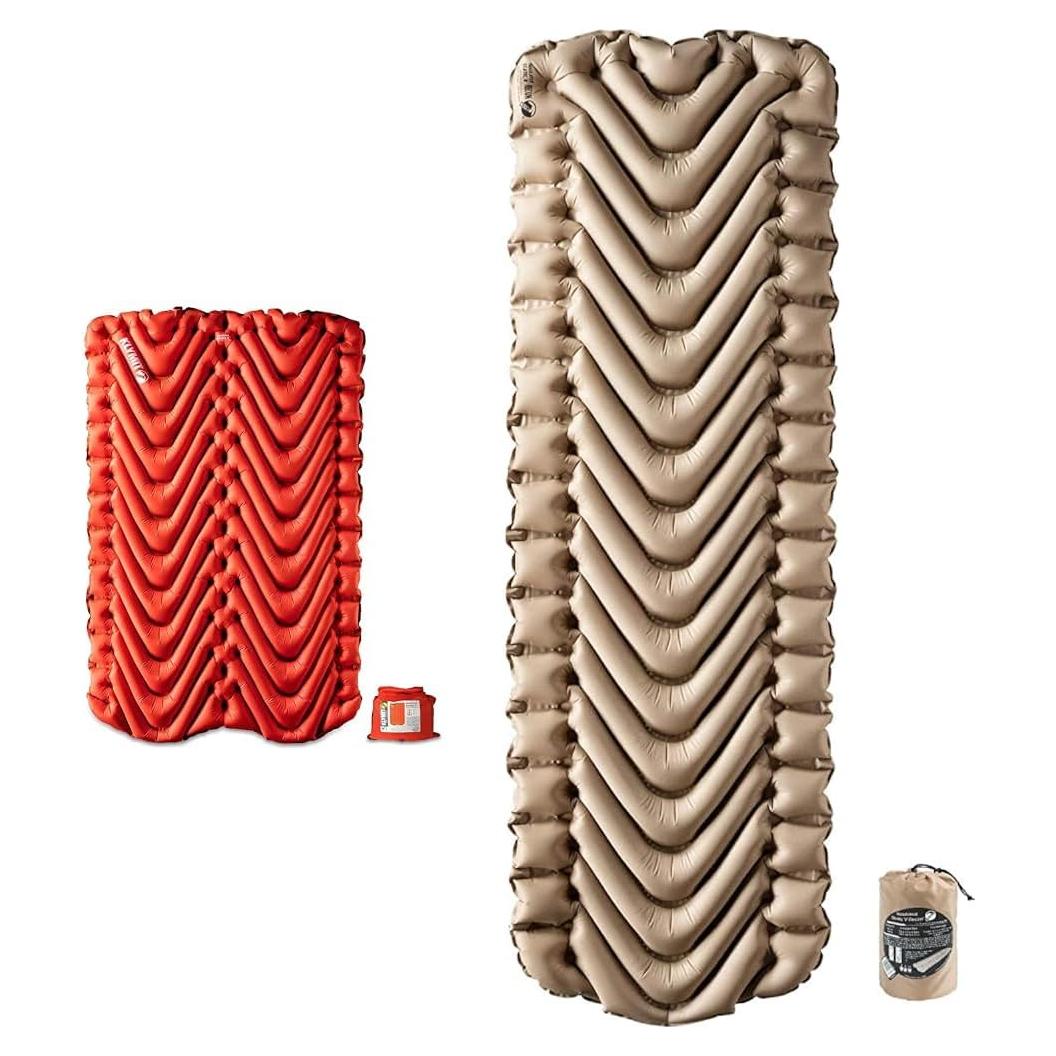 Colchonetas Inflables Klymit Aisladas Dobles y Individuales