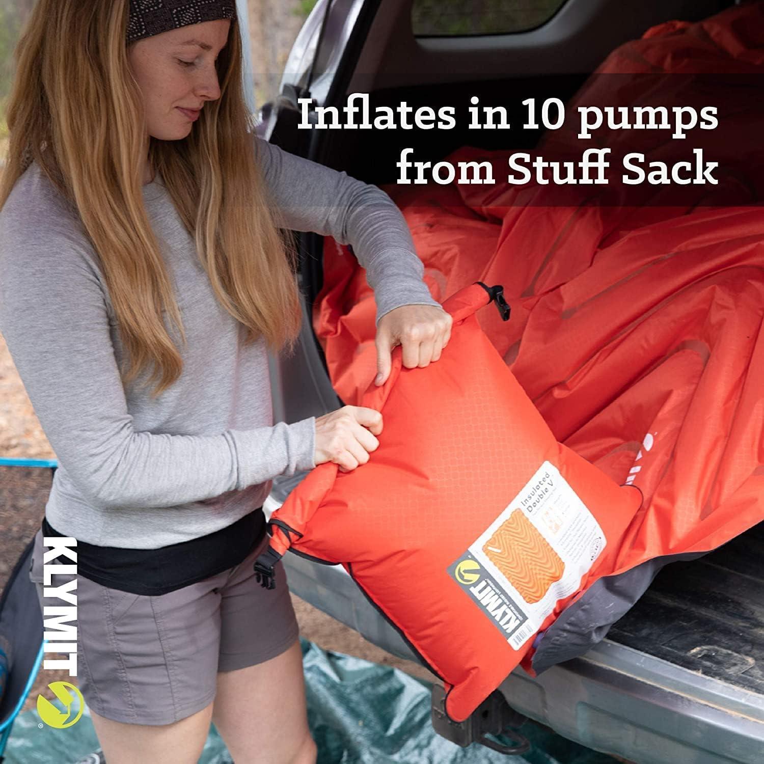 Colchonetas Inflables Klymit Aisladas Dobles y Individuales