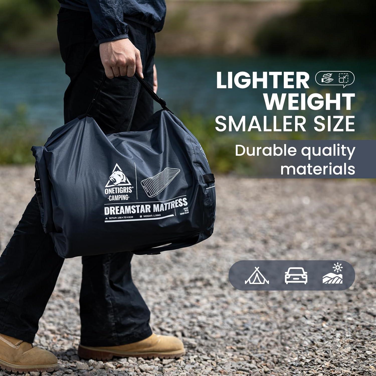 Colchón de Aire Individual OneTigris Dreamstar 198x60cm