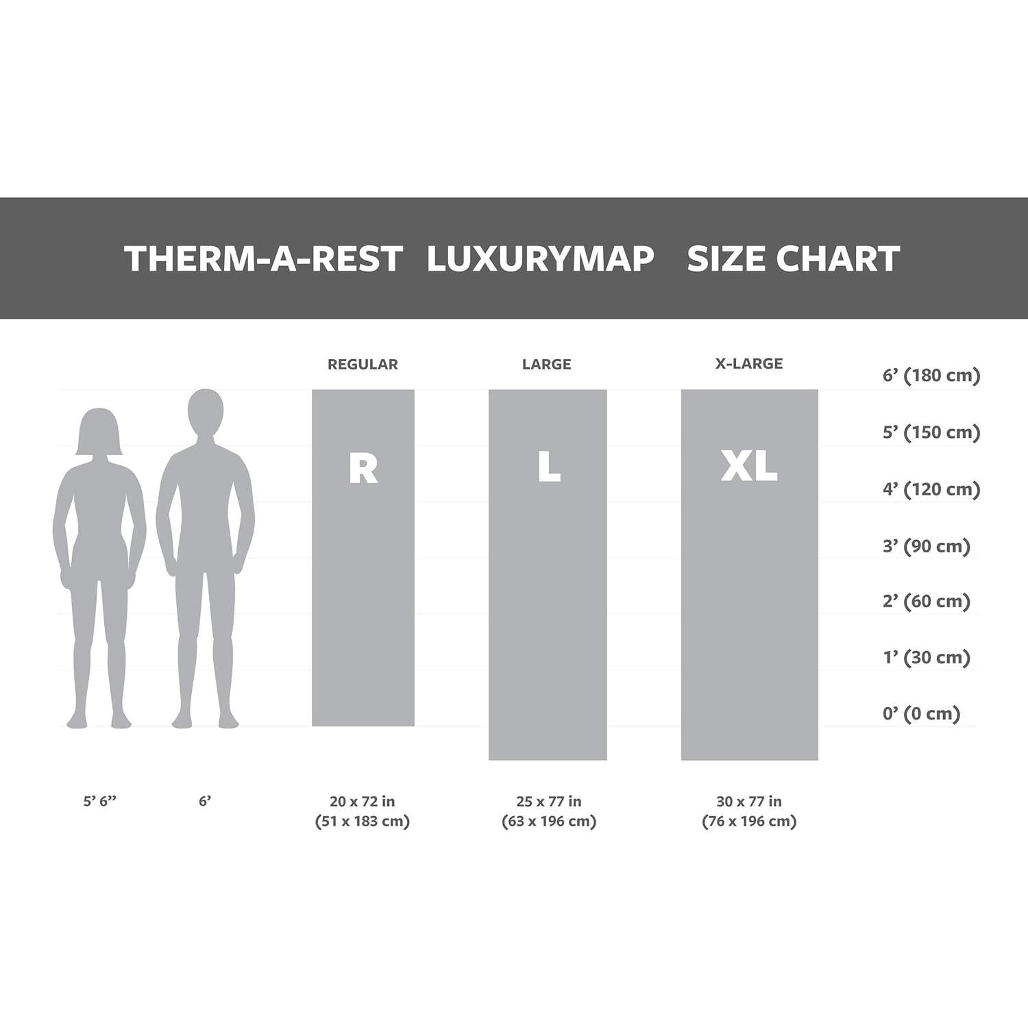 Colchón de Camping Autoinflable Therm-a-Rest LuxuryMap X-Large