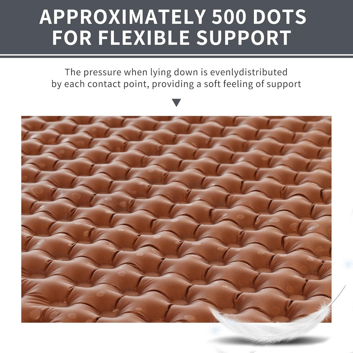 Colchón Inflable Ultraligero Naturehike R5.8 8.1cm Camping