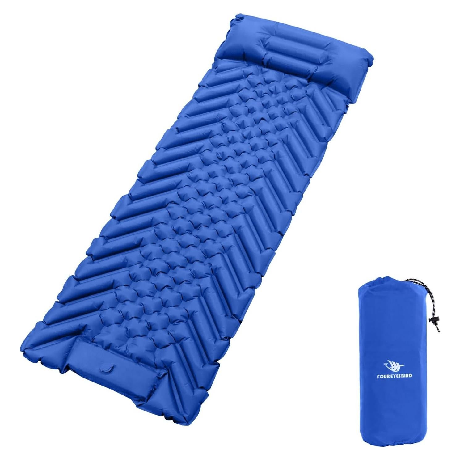 Colchoneta de Camping Inflable Arctic Lemmings 188x58x5cm Azul