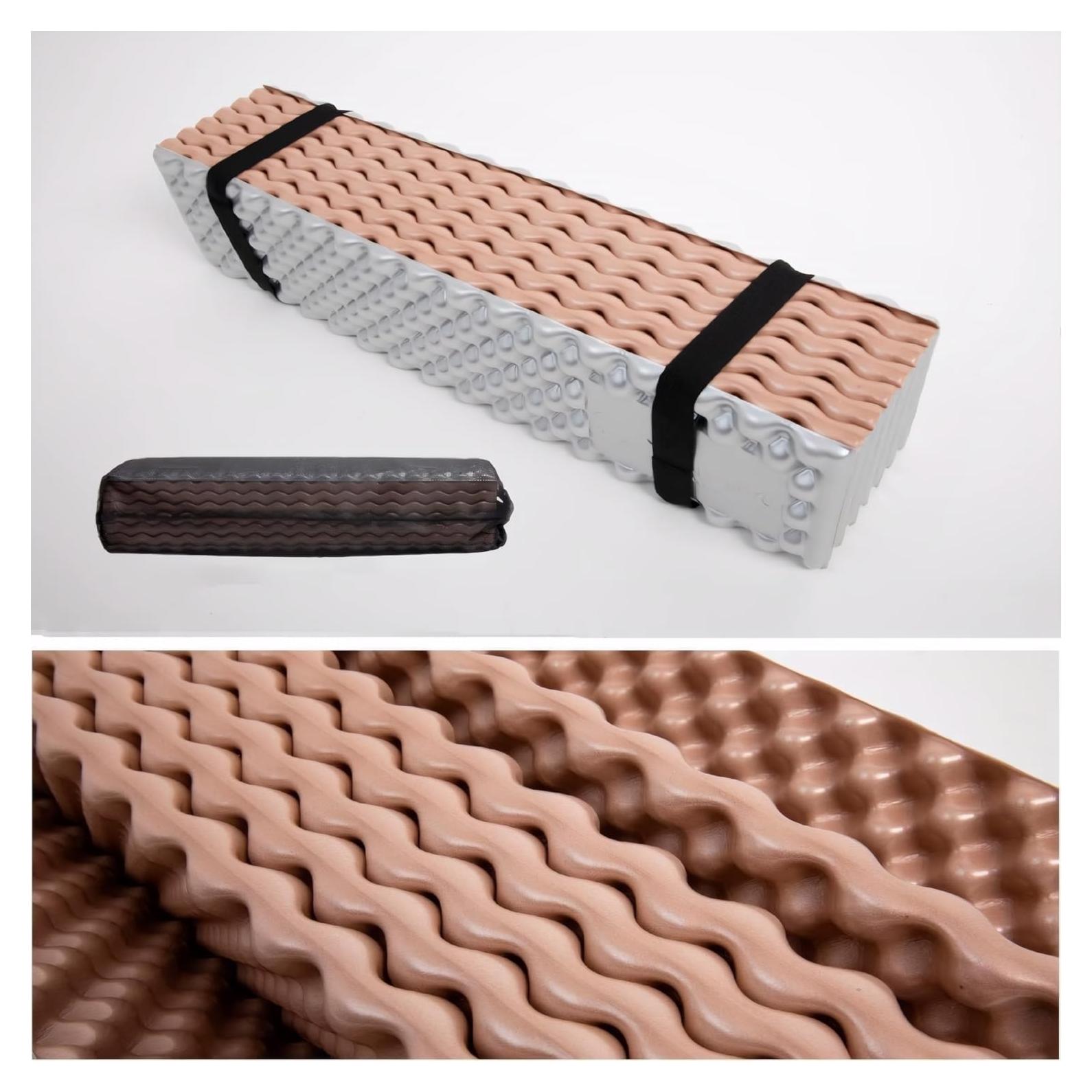 Alfombrilla de Camping S'more Waffle Caramelo 185.9x55.9cm