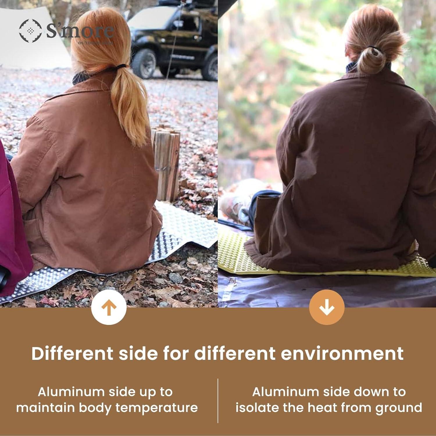 Alfombrilla de Camping S'more Waffle Caramelo 185.9x55.9cm