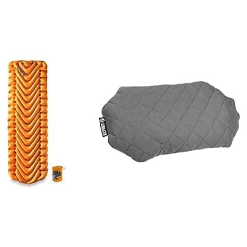 Colchón Inflable Klymit Static V Lite + Almohada Luxe