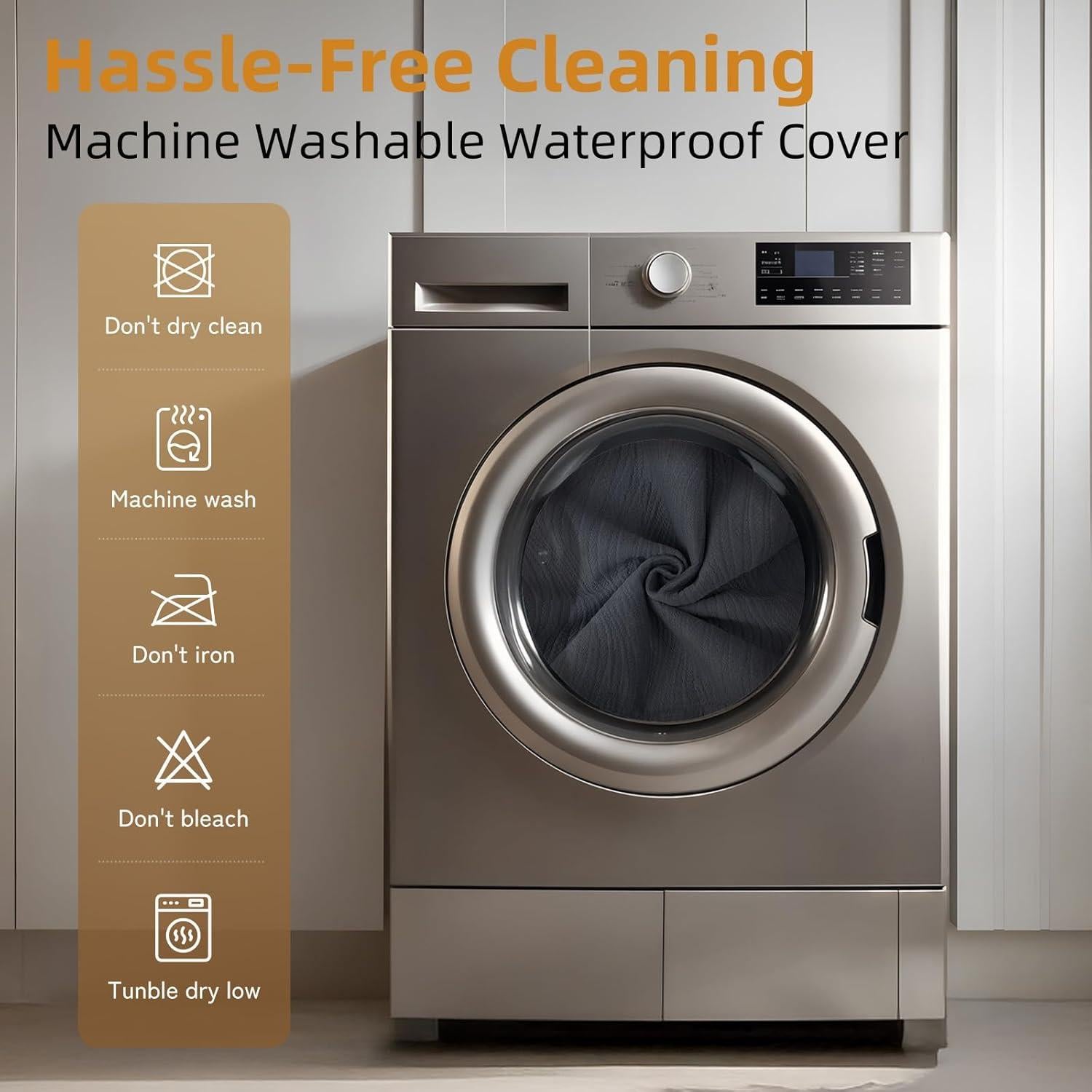 Colchón de Camping GEMBED 4 Pulgadas Espuma Viscoelástica