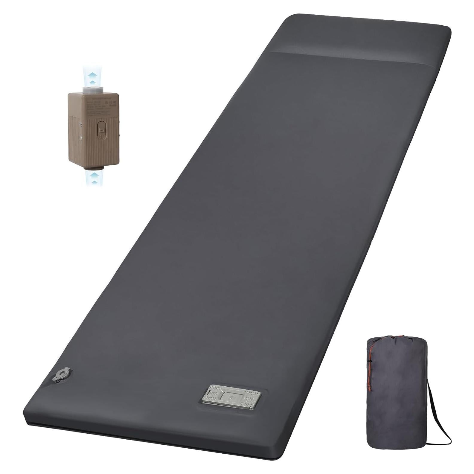 Colchoneta de Camping Autoinflable DOYXC 8 cm con Almohada