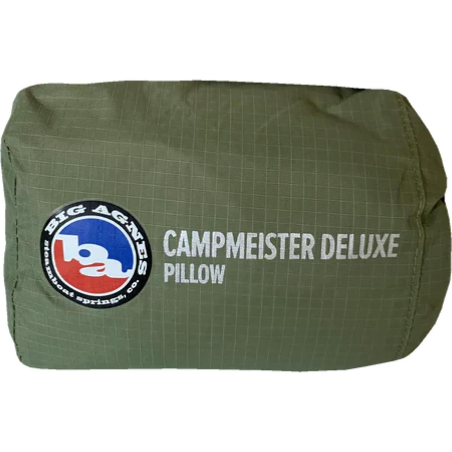 Almohada Inflable Campmeister Deluxe Big Agnes Verde