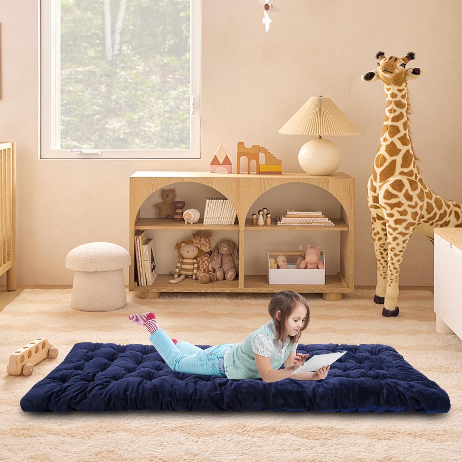 Almohadilla de Cama Plegable REDCAMP 190.5x71.1cm Terciopelo