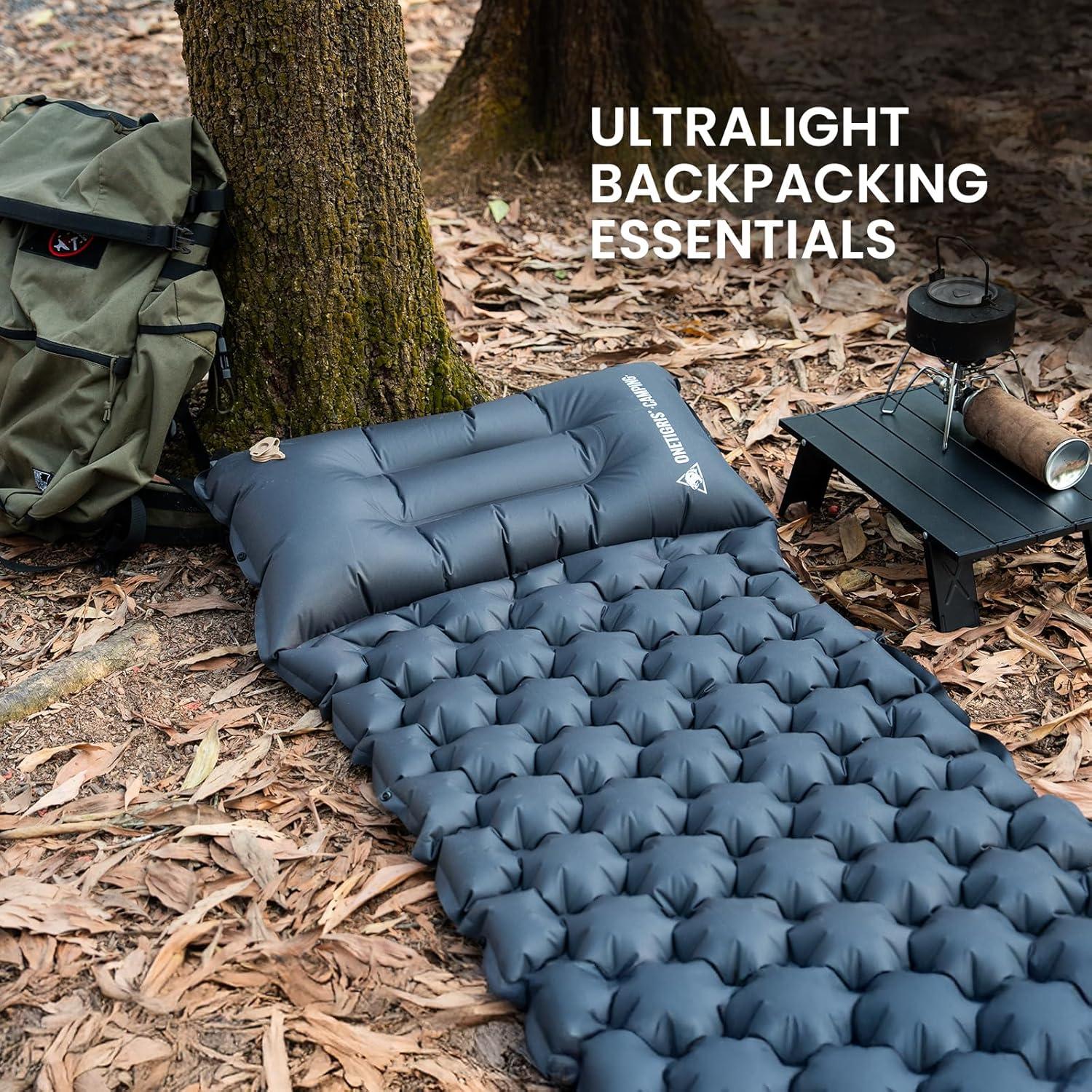 Almohadilla de Dormir ONETIGRIS BLACKCRYSTAL 196x60 cm Ultraligera