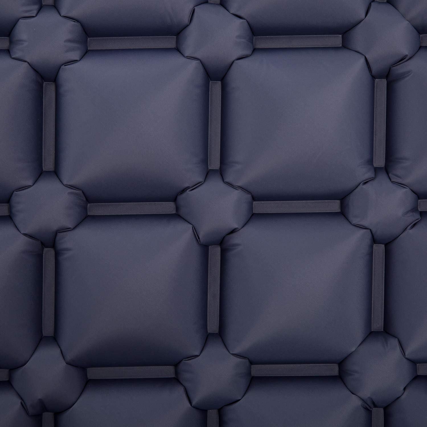 Waterproof Sleeping Pad for Camping/Backpacking/Hiking/Traveling Inflatable Sleeping Mat Ultralight Air Mattress Single Tent/Person Navy Blue