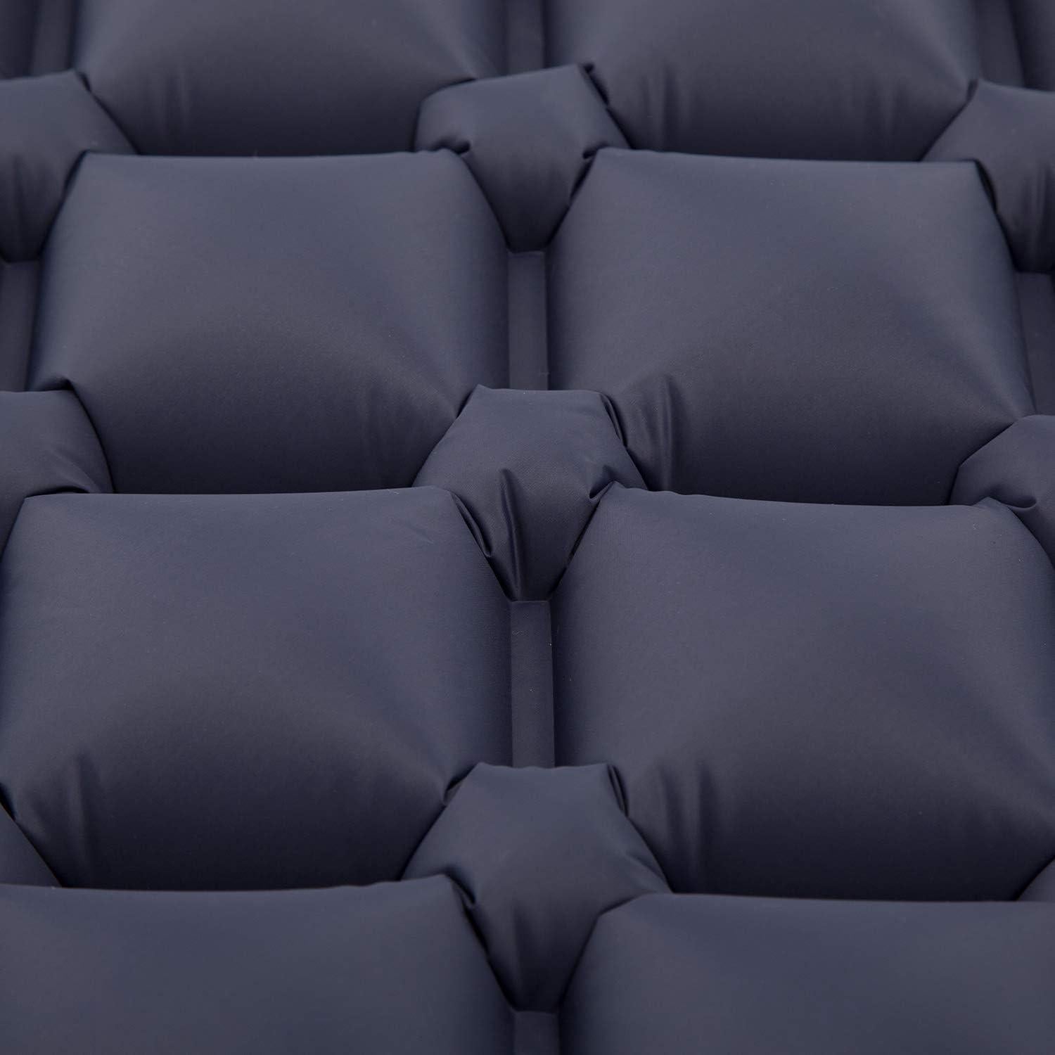 Waterproof Sleeping Pad for Camping/Backpacking/Hiking/Traveling Inflatable Sleeping Mat Ultralight Air Mattress Single Tent/Person Navy Blue