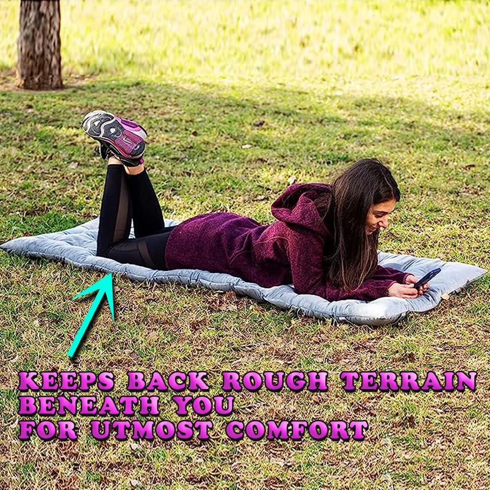 Colchón de Camping Zento Deals 7.62 cm Espuma Plegable Gris