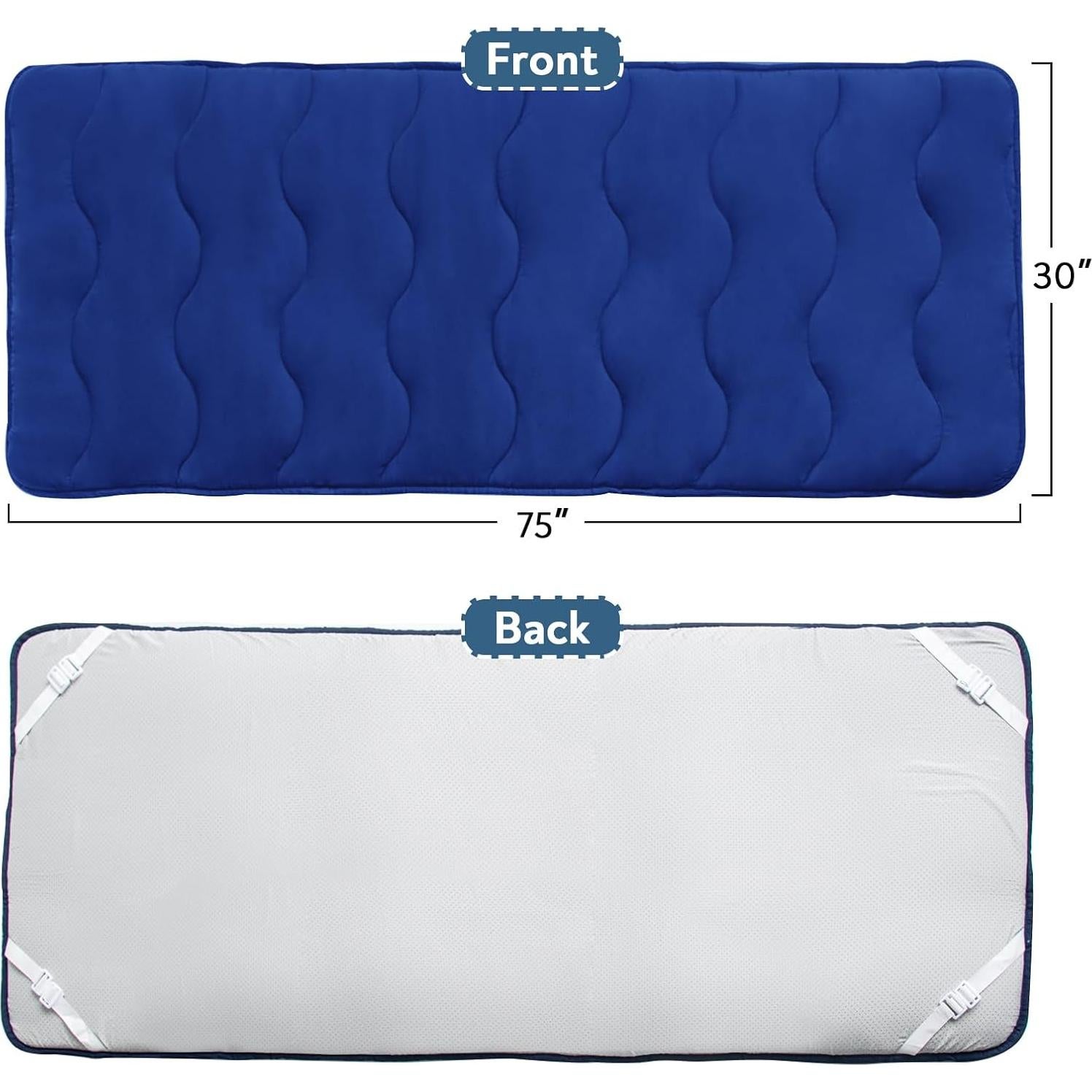 Protector de Colchón Acolchado Magik & Kover 76x190 cm Antideslizante