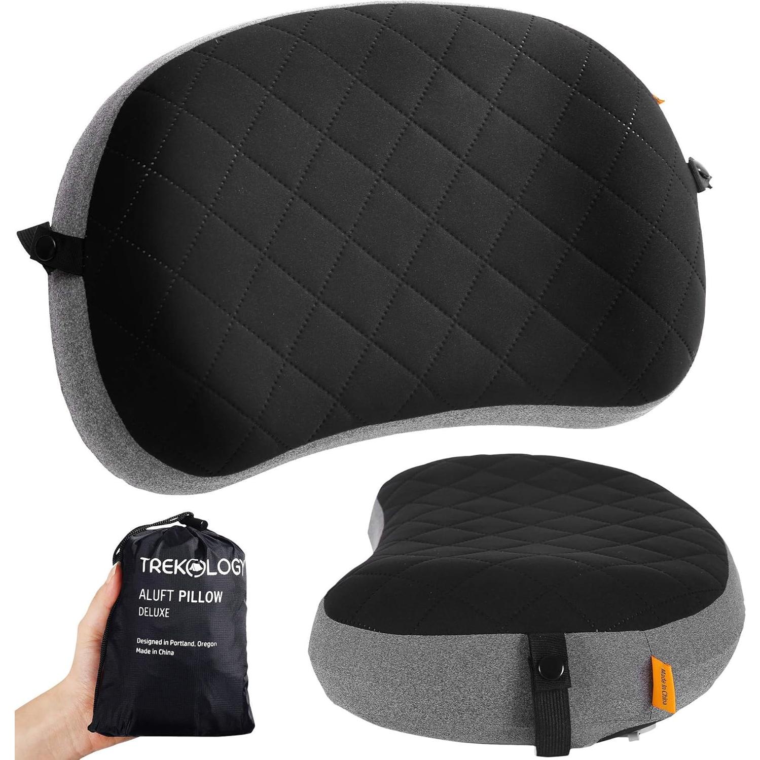 Colchón Inflable Ultraligero UL80 y Almohada Aluft Trekology