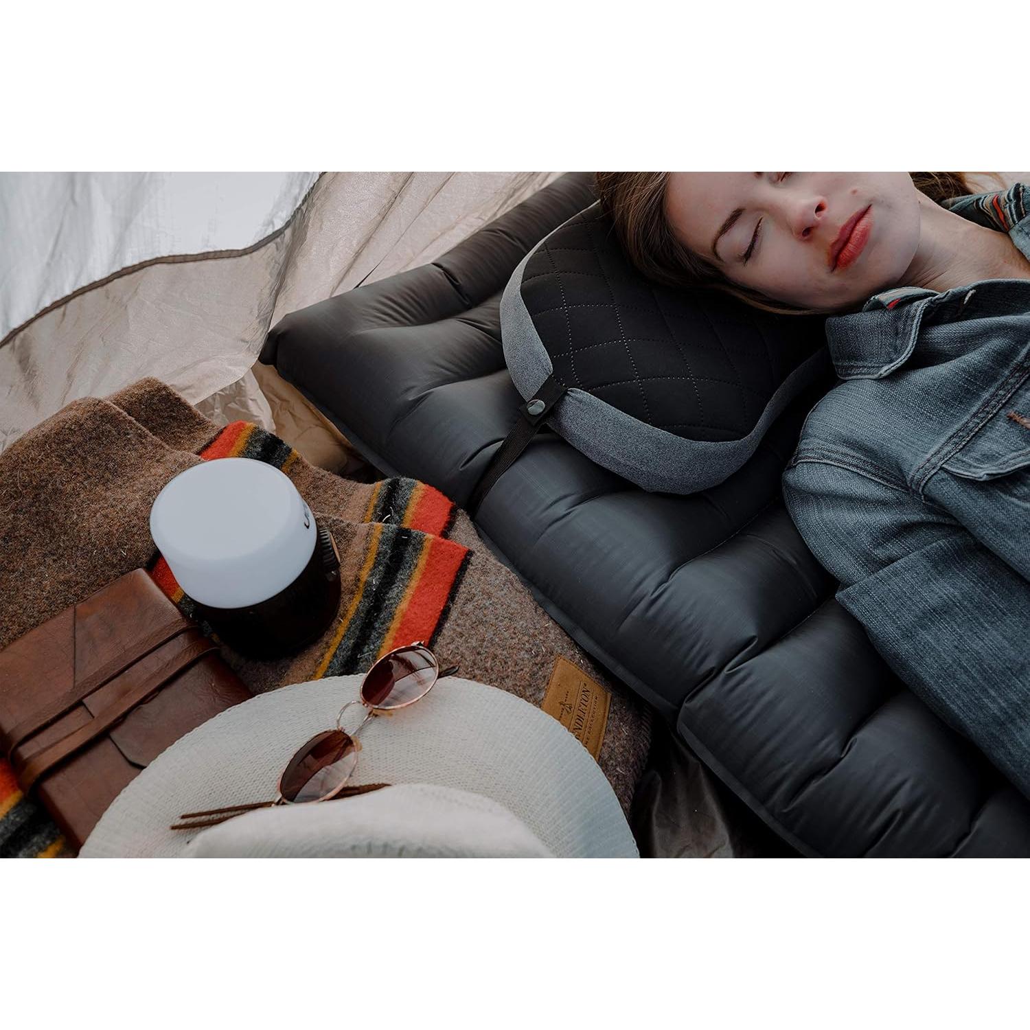 Colchón Inflable Ultraligero UL80 y Almohada Aluft Trekology