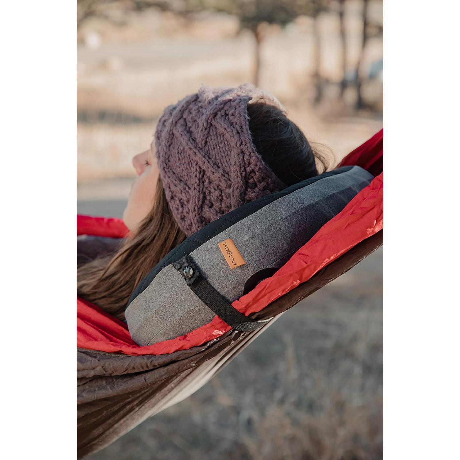 Almohada Inflable de Camping TREKOLOGY Deluxe 40.5x28 cm