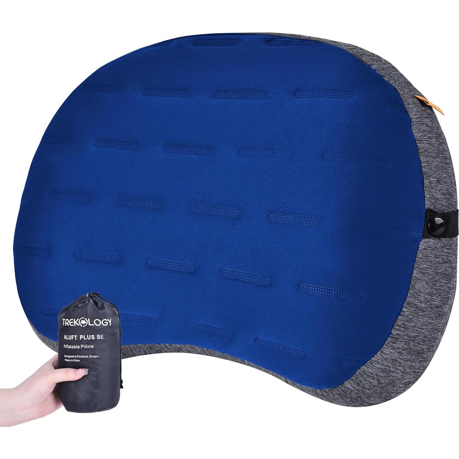 Colchón Inflable TREKOLOGY UL80 y Almohada ALUFT Plus SE